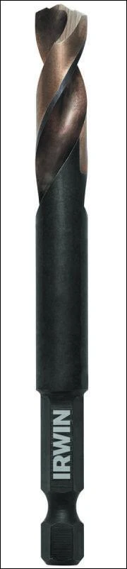 Turbomax 11/32 Inch Black Oxide Impact Drill Bit - 4-3/4 Inch Overall Length
