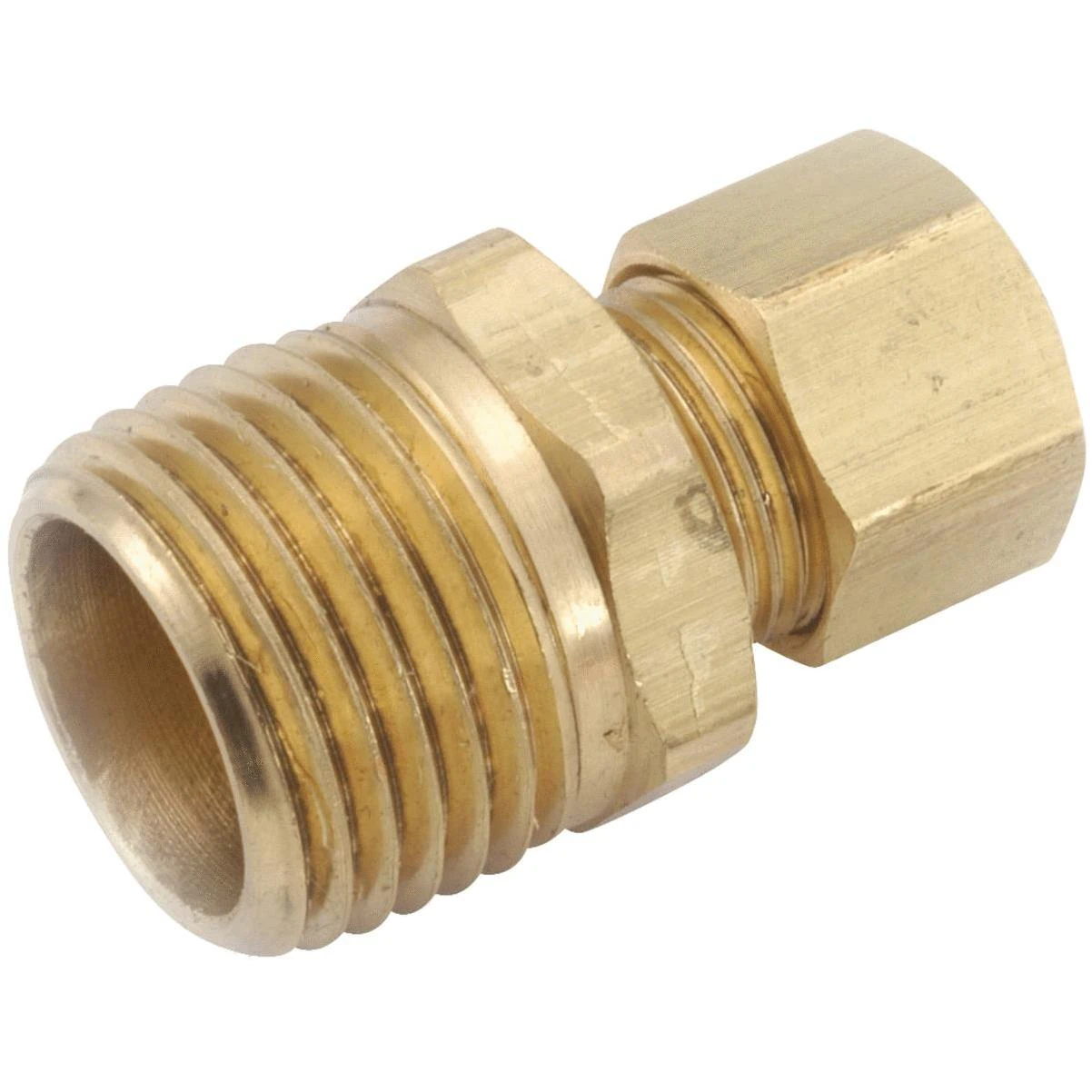 7/8 In. X 3/4 In. Brass Male Union Compression Adapter