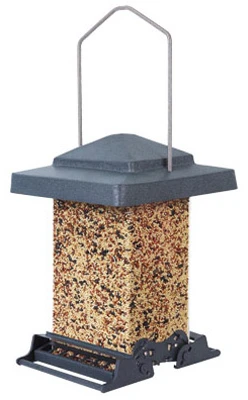 Squirrel Proof Vista Feeder, 6 Lb. Capacity, Durable Steel Construction