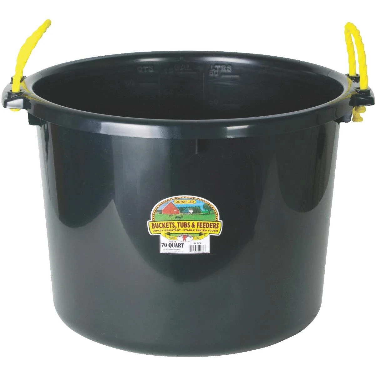 MUCKBUCKET-BLACK 70QT