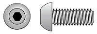 -.50x16 Button Head Socket Cap Screw - Hexagon Drive - 16mm Length