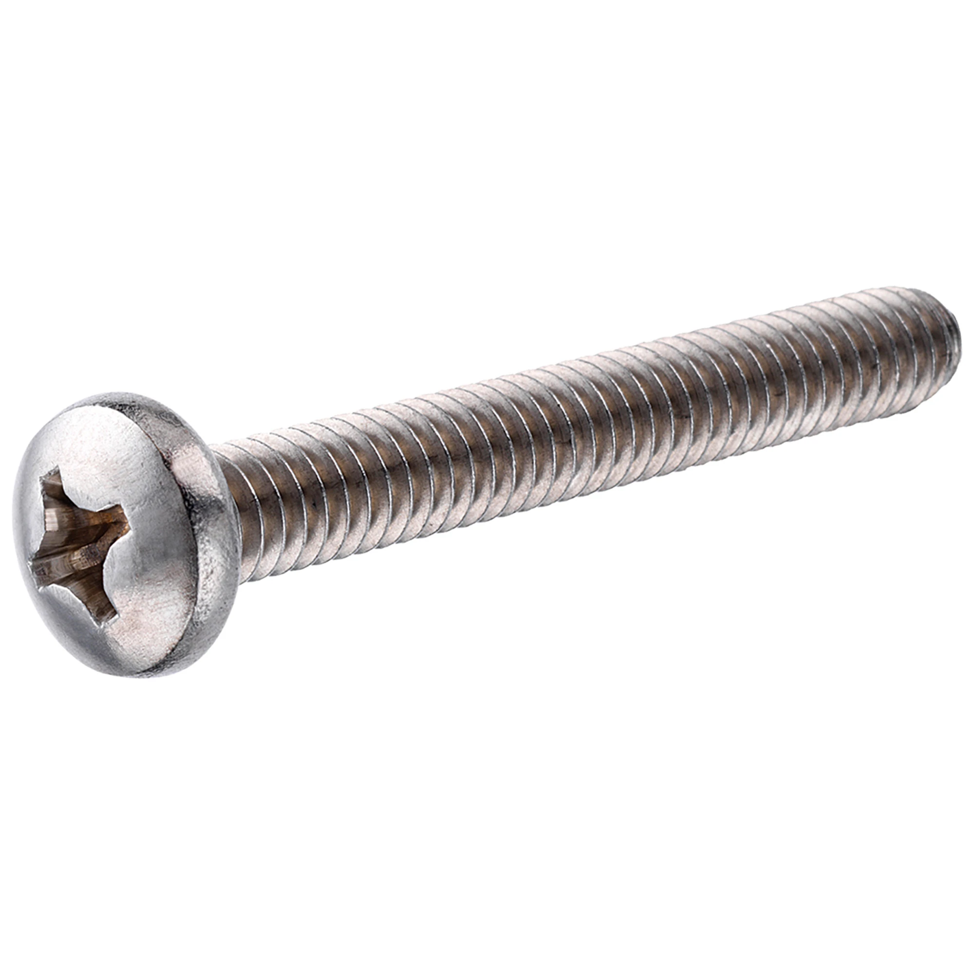 18-8 Stainless Steel Pan Head Machine Screw 6-32 X 2-1/2 Inches