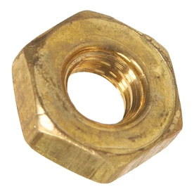 48-count #10-32 Brass Standard Hex Nuts For Secure Fastening