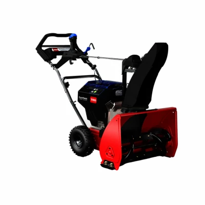 60v Snowmaster Cordless Snow Blower, 24 In. Swath With 10ah Battery