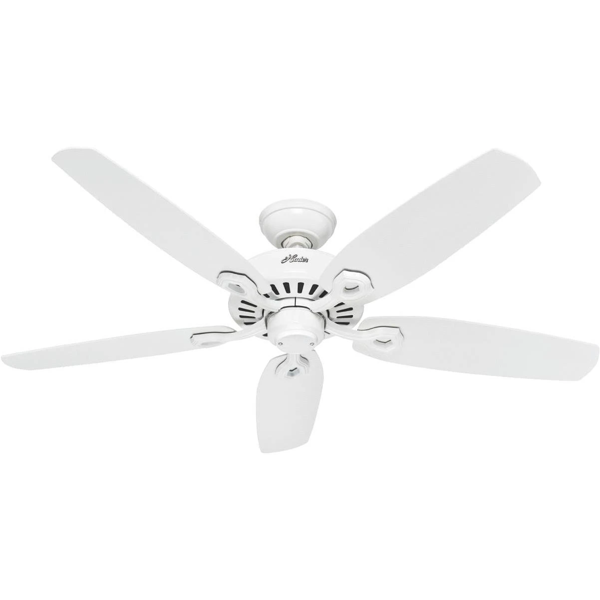 Builder Elite 52 Inch White Ceiling Fan With Whisperwind Motor And Reversible Blades