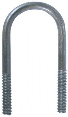 Trailer Axle U-bolt Kit For 1.75-inch Diameter Round Axles - Includes 2 U-bolts & 4 Nuts
