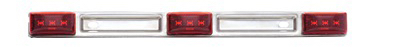 Red LED Identification Light Bar for Vehicles