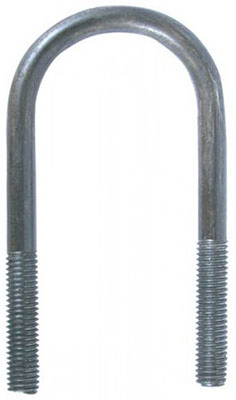 Trailer Axle U-bolt Kit For 3" Round Axles - 1/2" Diameter Rod