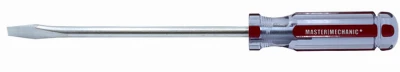 3/8" X 8" Round Slotted Keystone Screwdriver With Ergonomic Handle