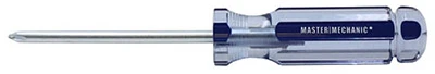 No. 2 X 4 Inch Round Phillips Screwdriver With Ergonomic Handle