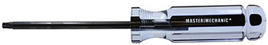 T27 X 4 In. Round Torx Screwdriver With Ergonomic Handle