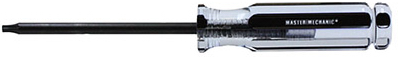 T15 X 3 Inch Round Torx Screwdriver With Ergonomic Handle And Alloy Steel Blade