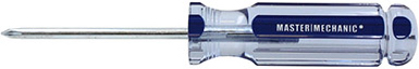No. 1 X 3 Inch Round Phillips Screwdriver With Ergonomic Handle