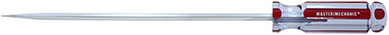 3/16 X 9 Inch Square Slotted Keystone Screwdriver With Ergonomic Handle