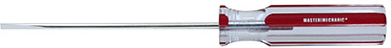1/8" X 4" Round Slotted Cabinet Screwdriver With Ergonomic Handle