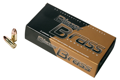9mm Full Metal Jacket Pistol Ammunition, 115 Grain, 50-round Box