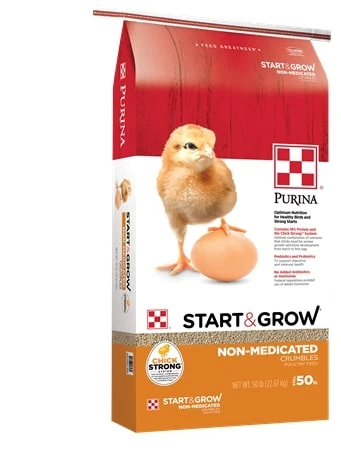 Start N Grow Chick Starter Feed 50 Lb Bag For Healthy Poultry Growth