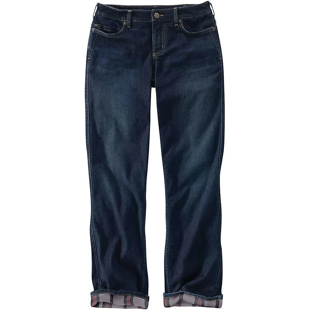 Women's Flannel Lined Jeans - Model 102729 - Comfortable And Stylish
