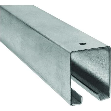 Box Rail Plain 450 14 Galvanized Steel Hardware