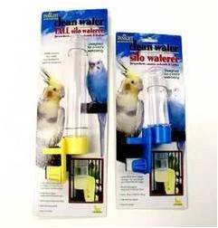 Silo Bird Waterer Tall - Ideal For Caged Pet Birds