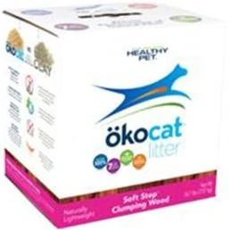16.7 Lb Okocat Super Soft Cat Litter - Soft Clumping, Eco-friendly, Natural Formula