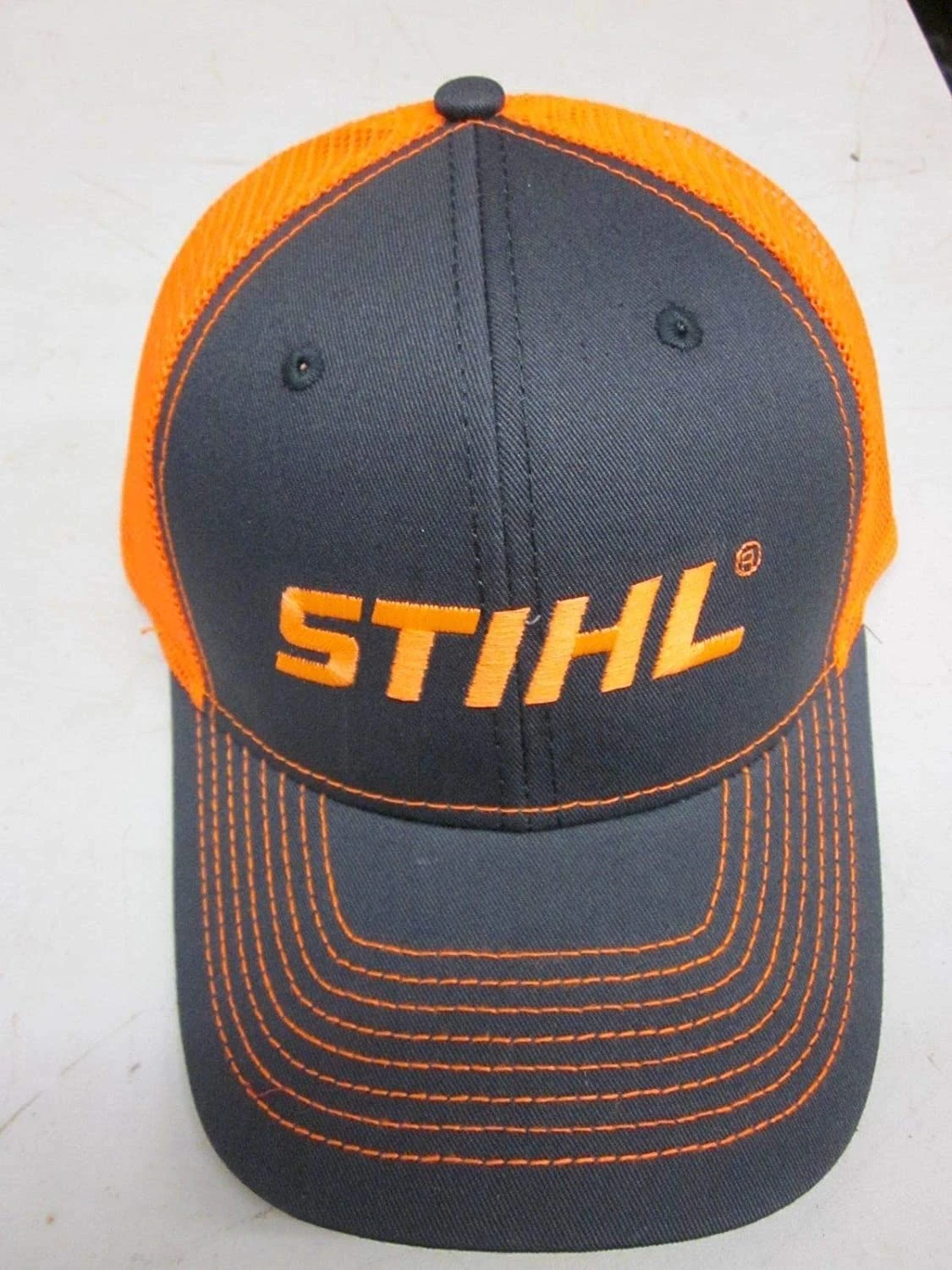 Neon Mesh Hat In Grey And Neon Pink - Iconic Design For Lawn & Garden Enthusiasts