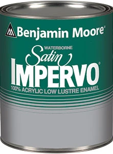 Waterborne Satin Impervo Interior Paint - Base 2, Quart Size