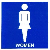 Women International Symbol 6 X 6 Vinyl Decal For Signage And Decoration