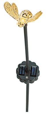 Clear Solar Bumblebee Stake Light - Eco-friendly Outdoor Lighting Solution