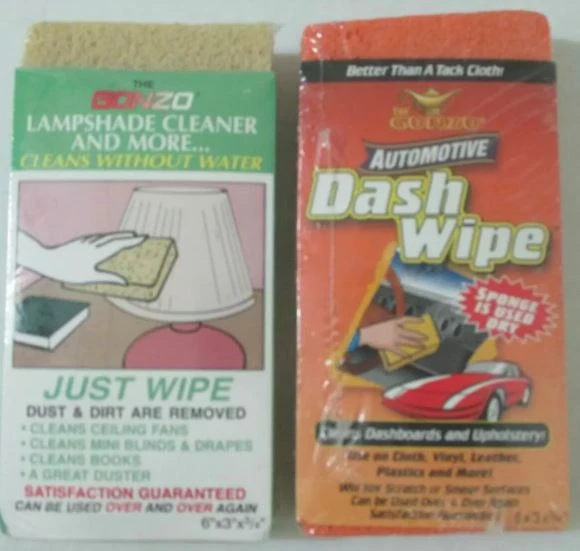 Dash Wipe Sponge - Automotive Appearance Cleaner And Polish