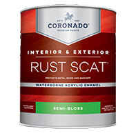 Rust Scat Direct To Metal Semi-gloss Paint Pastel Base Quart