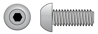1/4X20X1/2 CHROME HEX HEAD BOLT