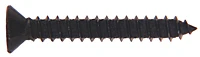10x1 Black Chromate Flat Head Phillips Metal Screw - Model 44673-n