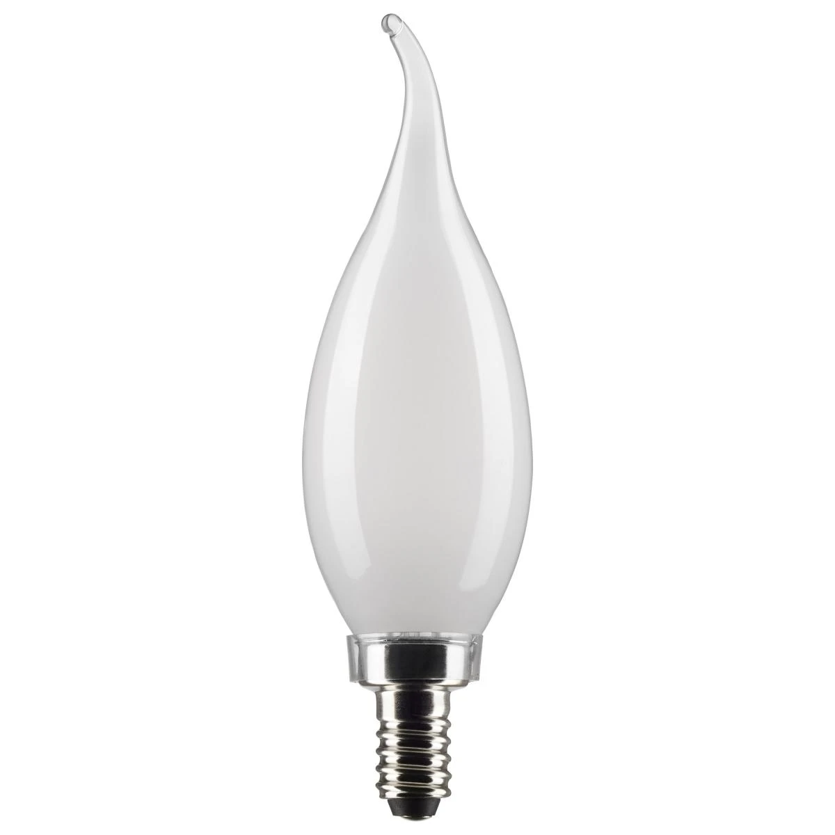 5.5w Led Frosted Candle Base Light Bulb - E12 Socket, 120v