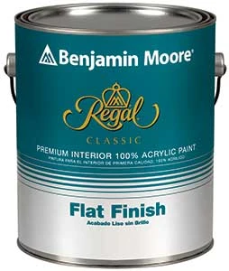 Regal Classic Flat Black Interior Wall Paint - Gallon