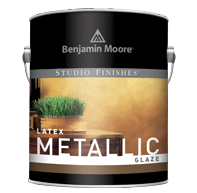 Studio Metallic Glaze Gold - 1 Gallon Latex Finish For Faux Finishing
