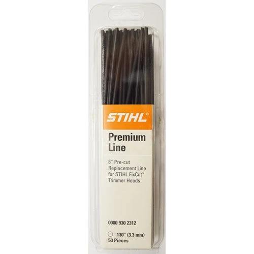 Pre-cut Trimmer Line .130" Round - 50 Pieces For Fix Cut