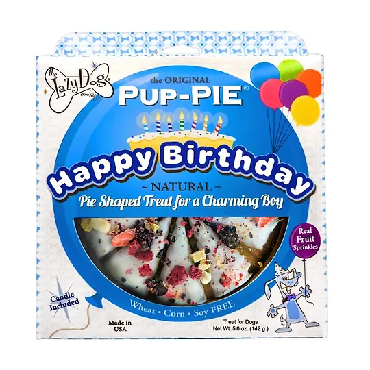 LD HAPPY BRTHDAY PUP-PIE BOY 5OZ