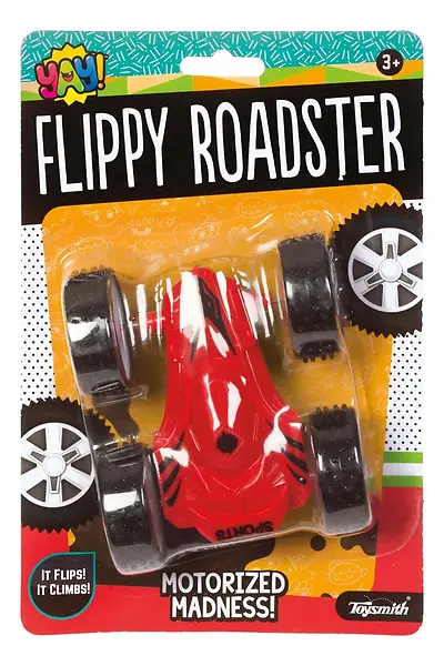Yay Flippy Roadster Plastic Toy In Black And Red