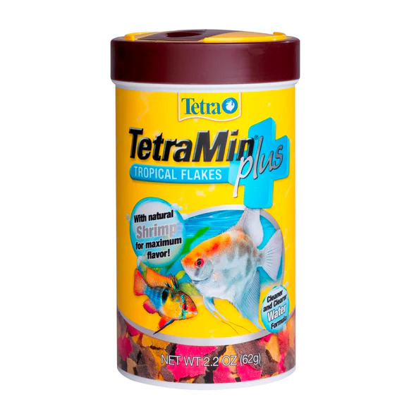 Min Tropical Plus Fish Food 2.2 Ounce For Healthy Aquatic Life