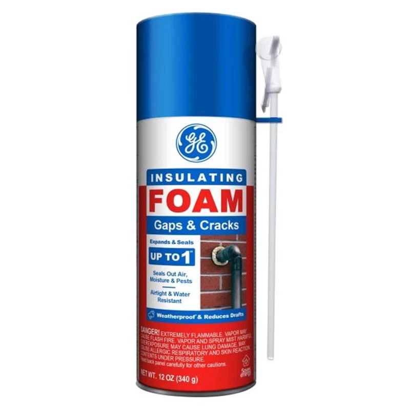 White Foam Gaps and Cracks Insulating Sealant 12 oz