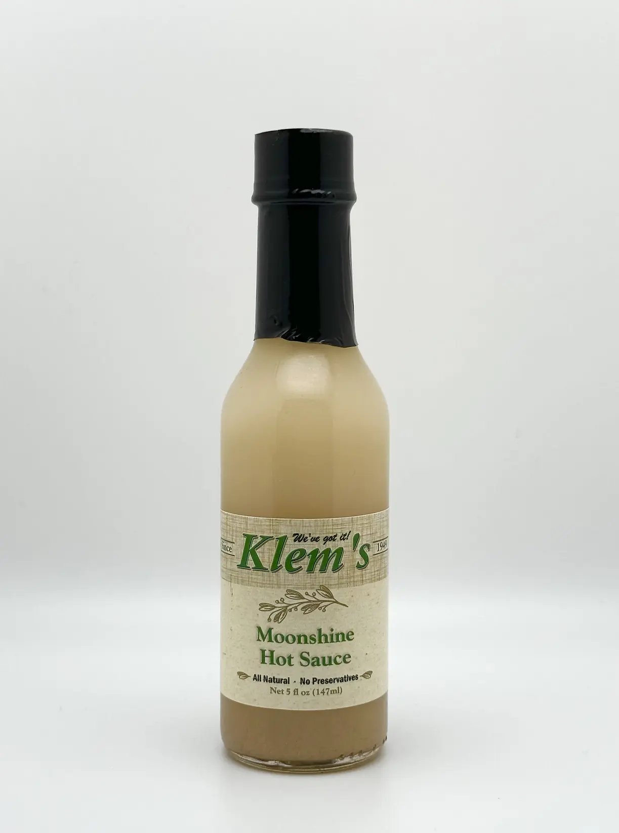 KLEM'S MOONSHINER'S HOT SAUCE 5 OZ