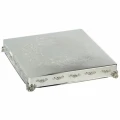 18" SILVER SQ CAKE PLATEA