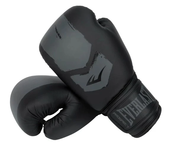 BLACK AND GRAY GLOVE BOX