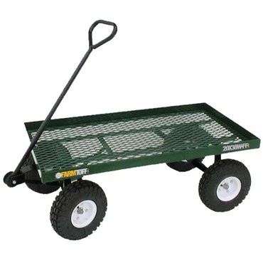 FARM TUFF DECK WAGON METAL 20X38