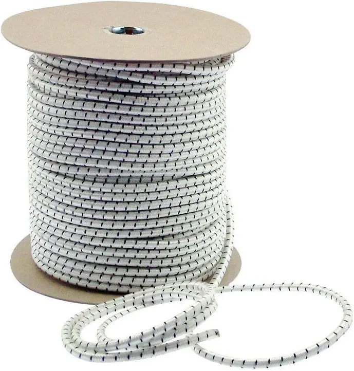 Keeper White Bungee Cord 5/32 in.