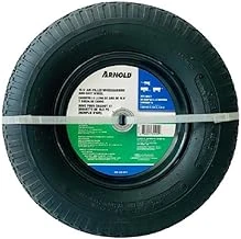 Arnold 15.5 in. D 350 lb Wheelbarrow Wheel Steel 1 pk