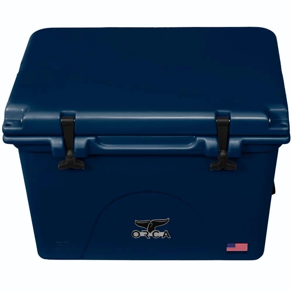 ORCA 58 QT NAVY COOLER