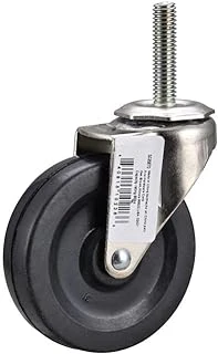 Projex 3 in. D Swivel Soft Rubber Caster 90 lb 1 pk