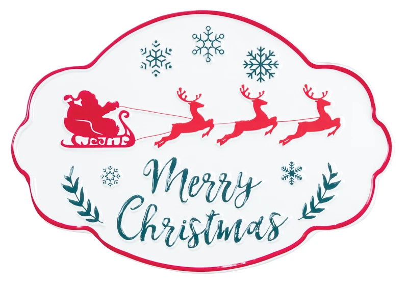 SANTA TAKES FLIGHT SIGN